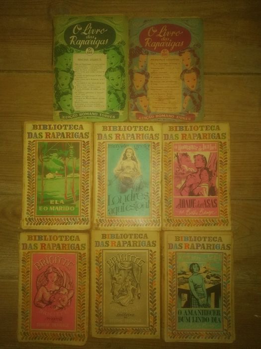 O Livro das Raparigas e Biblioteca das Raparigas (livros antigos)