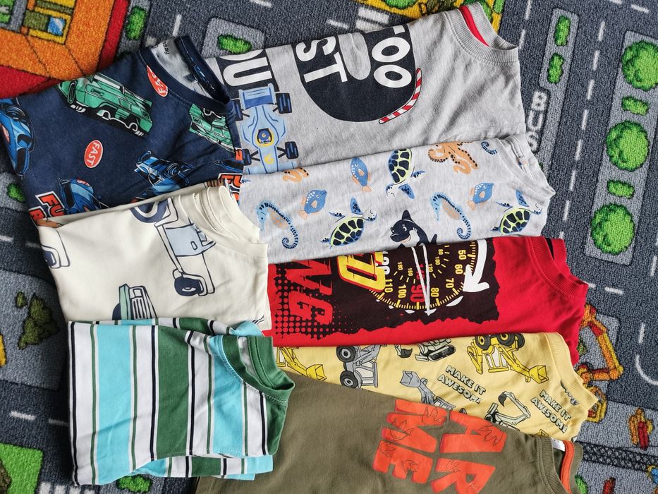 T-shirty 104 chłopiec