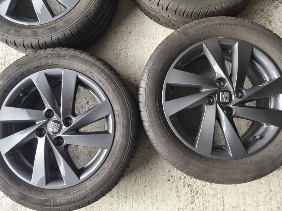 Koła felgi aluminiowe Seat MII VW UP 4x100