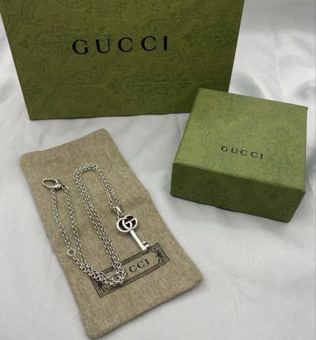 срібло !! Кулон Gucci / кулон від гуччі / кулон у вигляді ключа Gucci