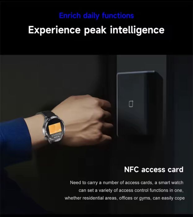 Smartwach 1.85 NOVO GPS e NFC