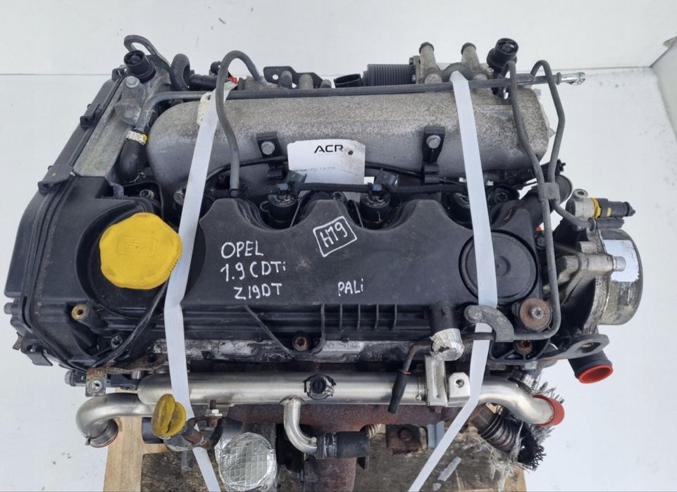 Двигун мотор 1.9cdti Z19DT Opel Astra H Vectra Zafira B Fiat Doblo двигатель