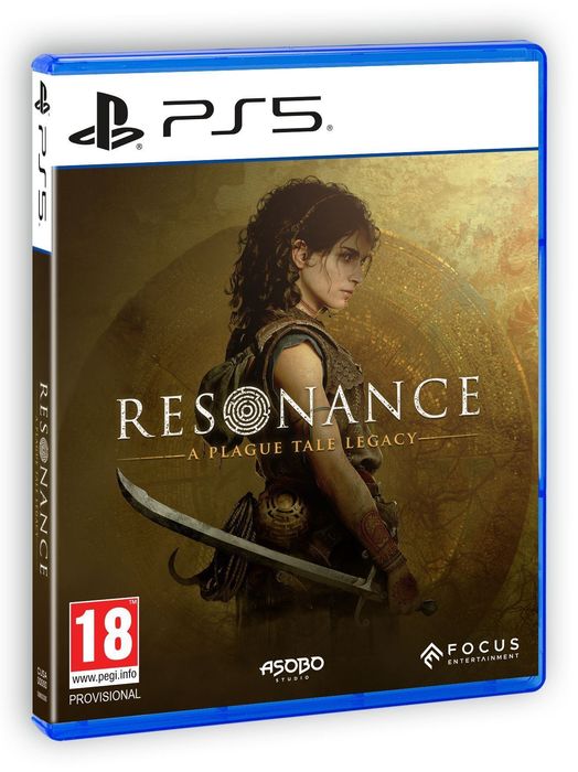 Офіційні диски з грою Resonance: A Plague Tale Legacy (PS5) (укр титри)
