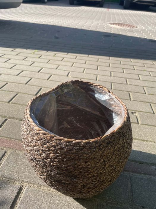Doniczka SIVERT Ś26xW23cm brązowy