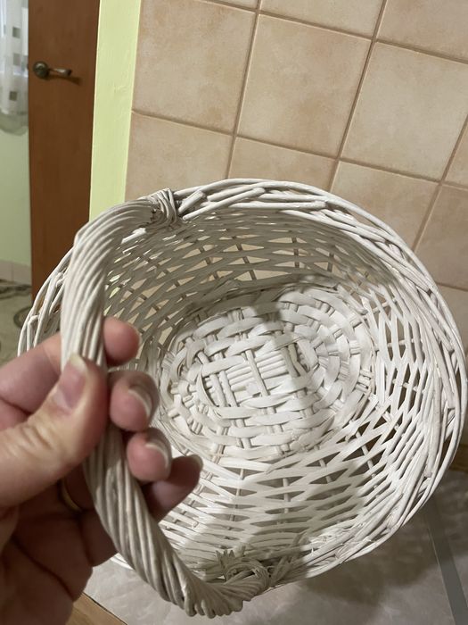 Кошик дитячий білий