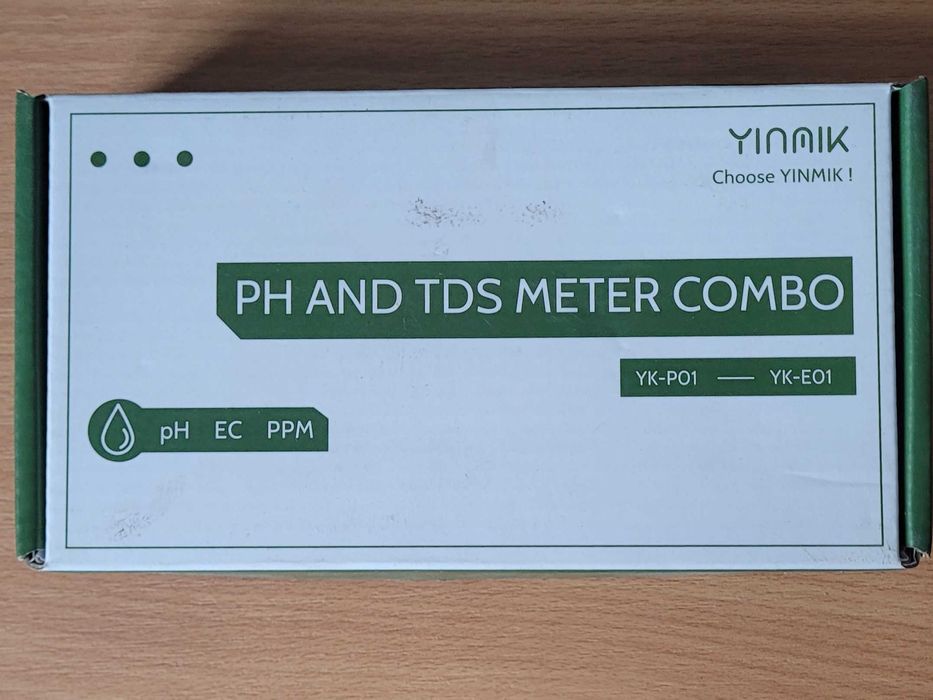 YINMIK miernik pH i cyfrowy tester TDS dokładny pomiar temperatury pH