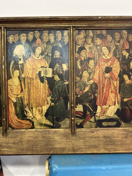 Quadro antigo Paineis sao vincente