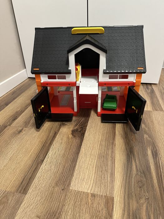 Garaz na autka zabawka Wader warsztat