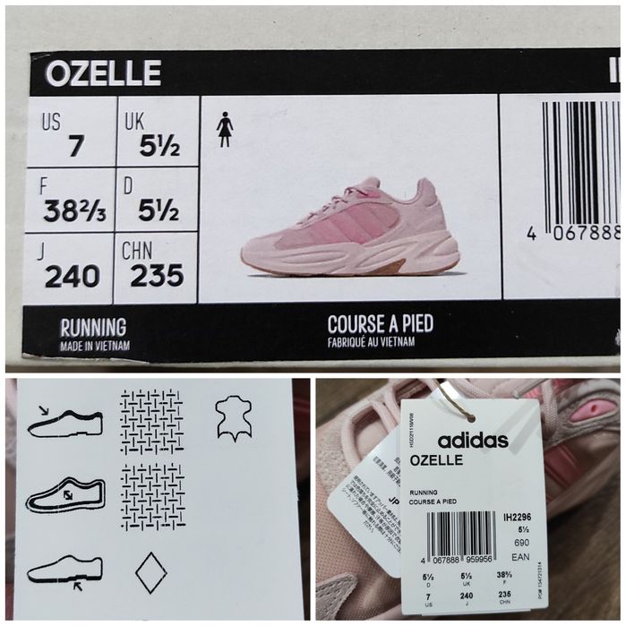 37,5 Adidas Ozelle оригінальні жіночі кросовки