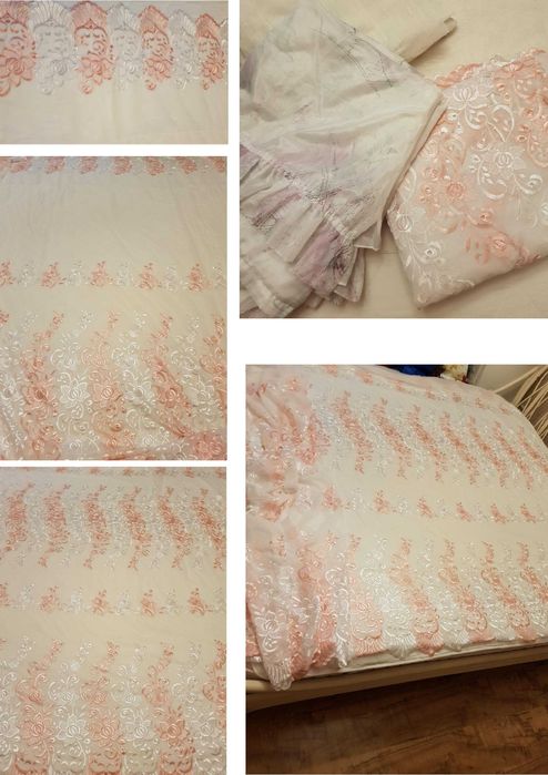 Тюль  3 три комплекти,  користована, бу