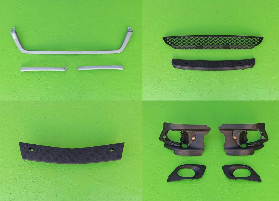 Решетка Улибка Реснички Рамка Кронштейн Пориг Mercedes Sprinter 00-25р