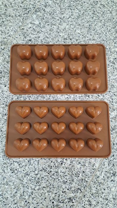 2 formas de silicone