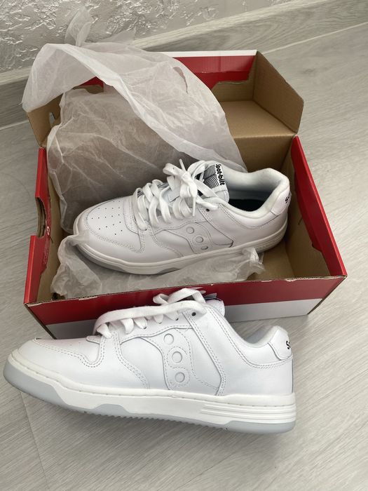 Saucony Spot-Bilt Hawk White.