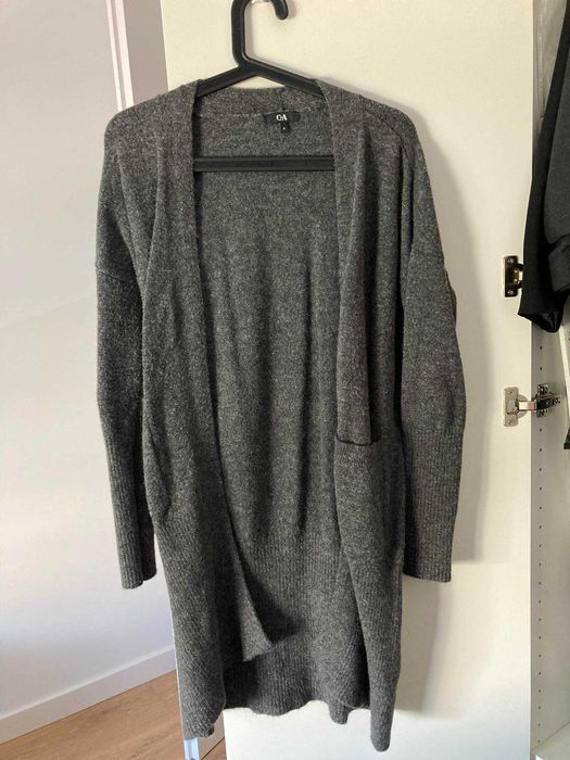 Sweter dlugi, szary marki C&A S