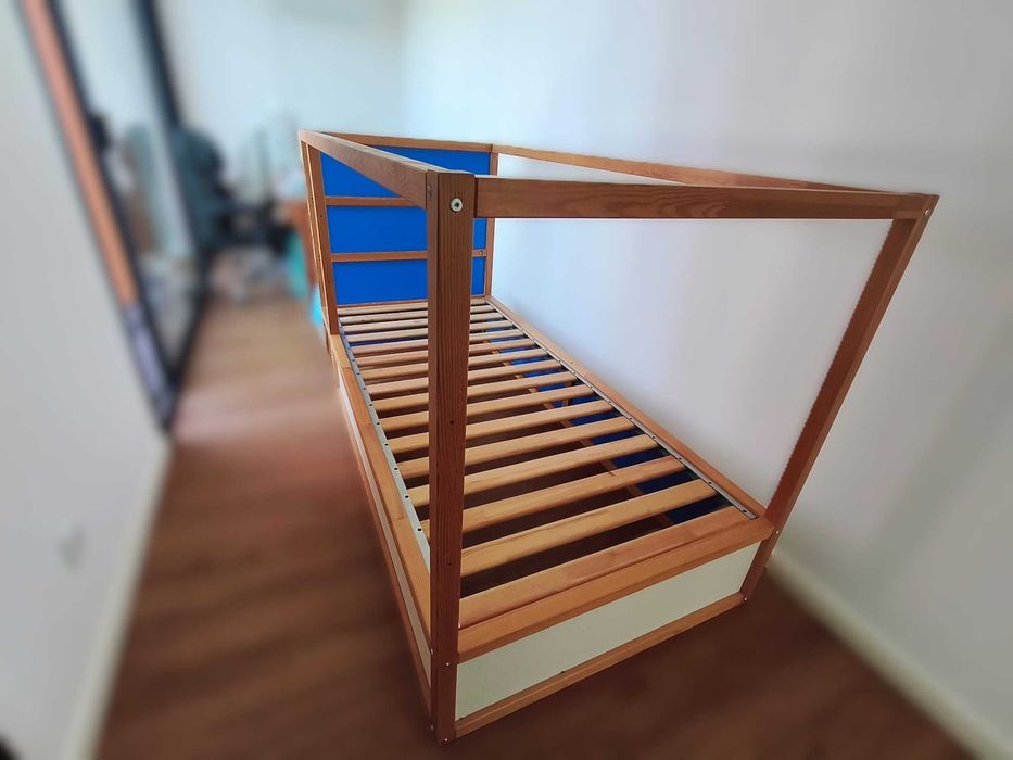Cama reversível criança - Ikea KURA - 90x200cm