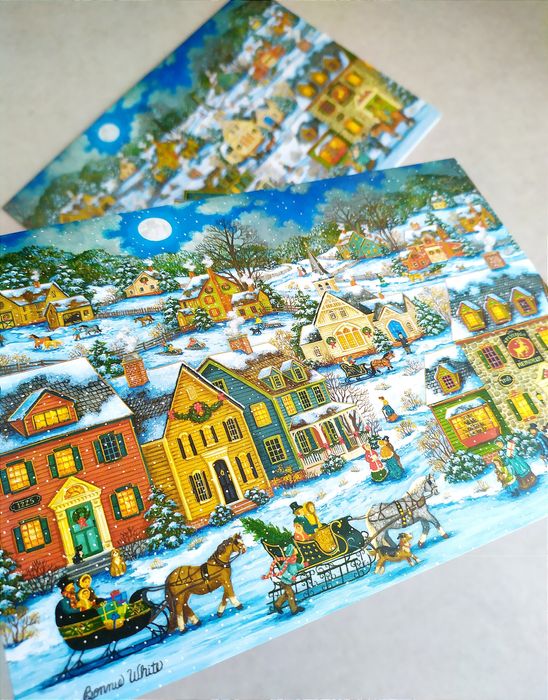 США Новогодняя открытка С Новым Годом Merry Christmas есть Hallmark