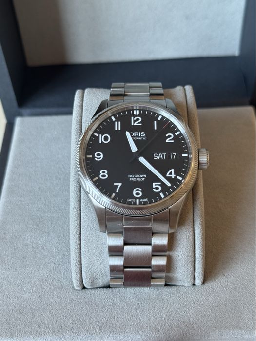 Bransoletka Oris 22 mm ze stali nierdzewnej (rachunek na 257 €) Wwa