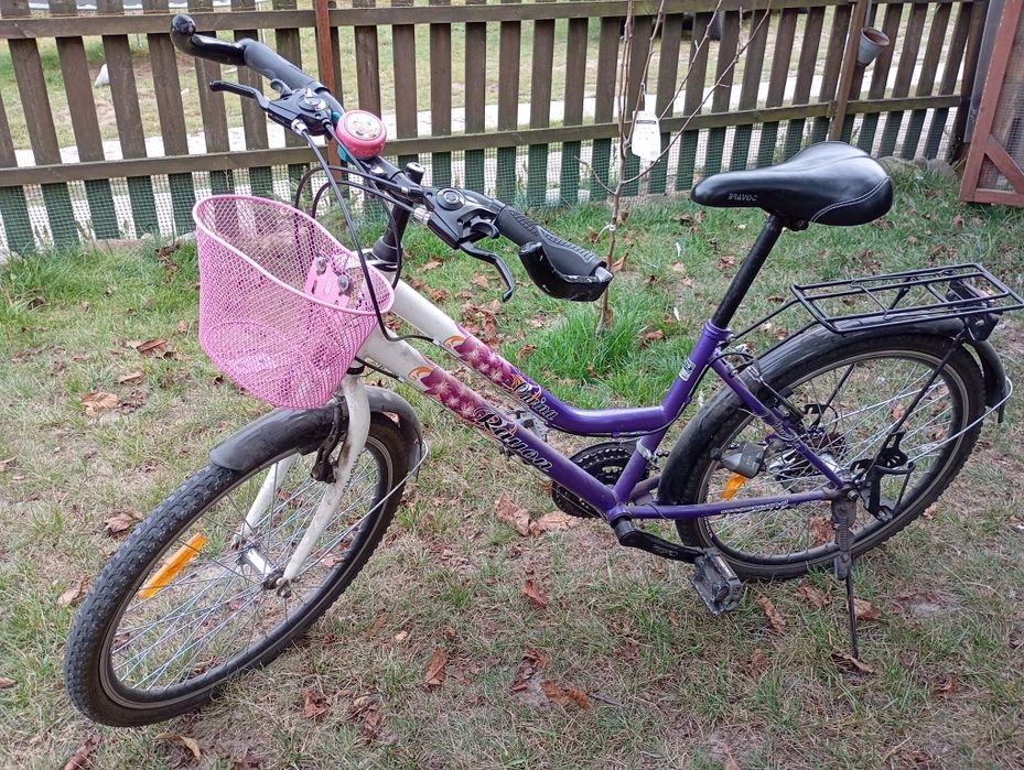 Rower dla dziewczynki koła 24