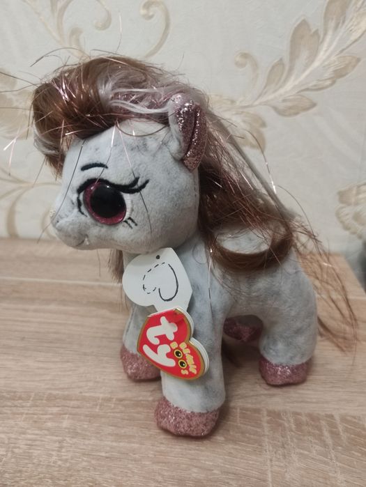 М'яка іграшка TY Beanie Boo's Плямиста поні Cinnamon