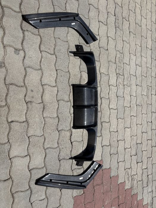 Conjunto Difusor + Cantos Fibra Carbono BMW M4 F82 F83 / BMW M3 F80