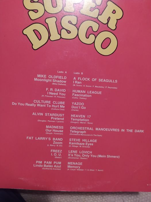 Super disco super êxitos vinil música excelente álbum - envio grátis