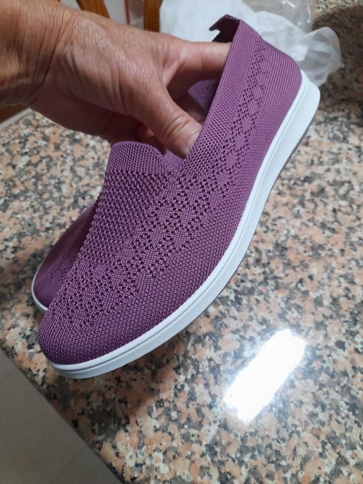 Sapatos leves e confortáveis