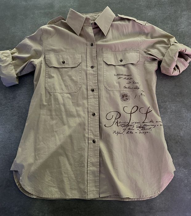 Ralph Lauren koszula damska beżowa rozmiar S