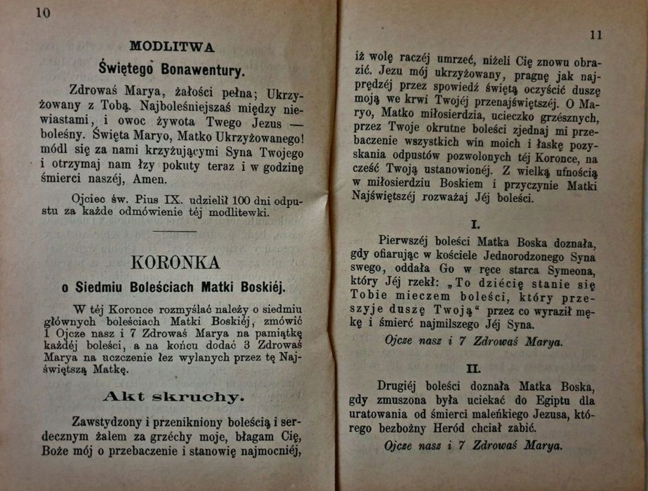 Odpustowe Nabożeństwo * 1887 * Wadowice * Foltin