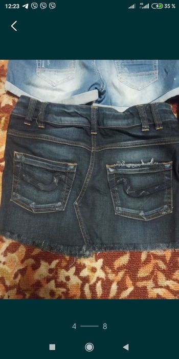 . Шорты джинсовые женские. .