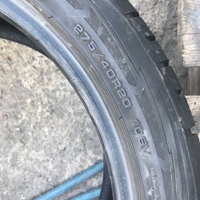 Шини GoodYear UltraGrip gen-1 275/40R20 Комплект Зимові Б/у Оригінал