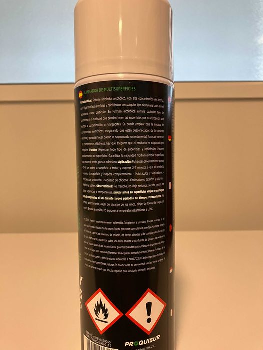 Sprays limpeza multisuperfícies