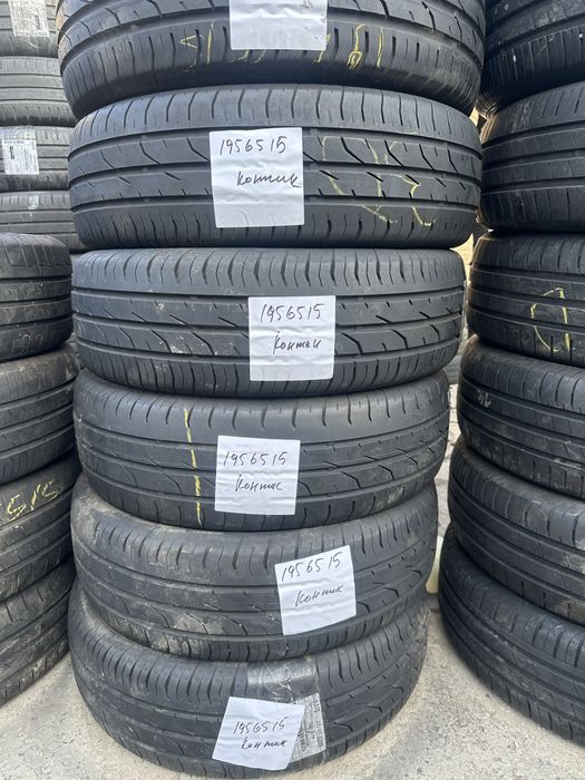 195/65/15 шины лето Continental Hankook отличные