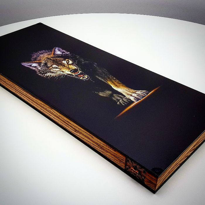 Нарды Хай-тек. Игровые из стекла каленого. Дизайн на заказ. Art-limit