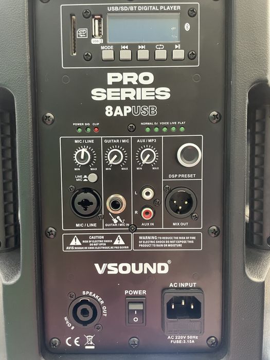Sistema de PA / colunas 600W