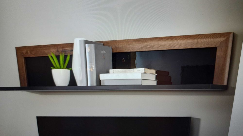 sprzedam półkę savona czarna połysk