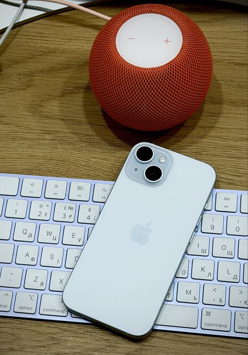 iPhone 15 256GB Blue Без блокувань (АКБ 100%, No Face ID)