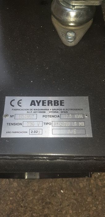 Однофазний дизель генератор 8-10кВт/230В Ламбардіні - Італія