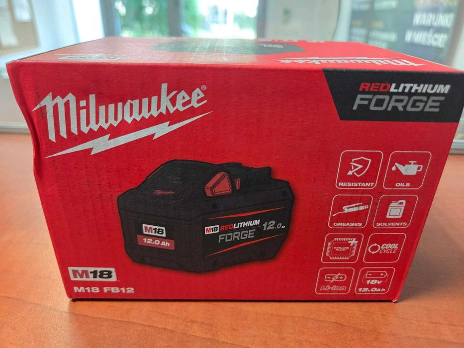 Bateria MILWAUKEE M18 FB12 12.0Ah pudełko Kraków W