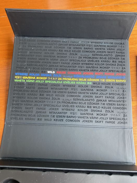 Jogo de tabuleiro cartas Uno 50 anos premium