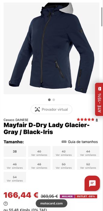 Casaco Dainese Mayfair D-Dry Lady
