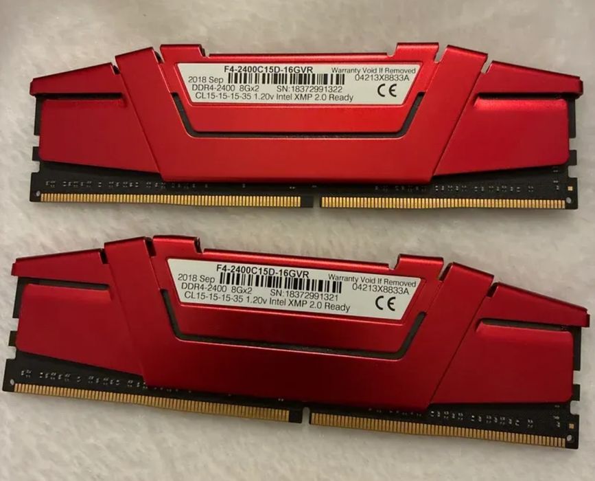 Memórias ram DDR4