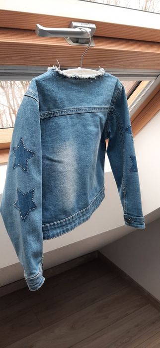 Katana dziecięca jeansowa dla dziewczynki 6 lat