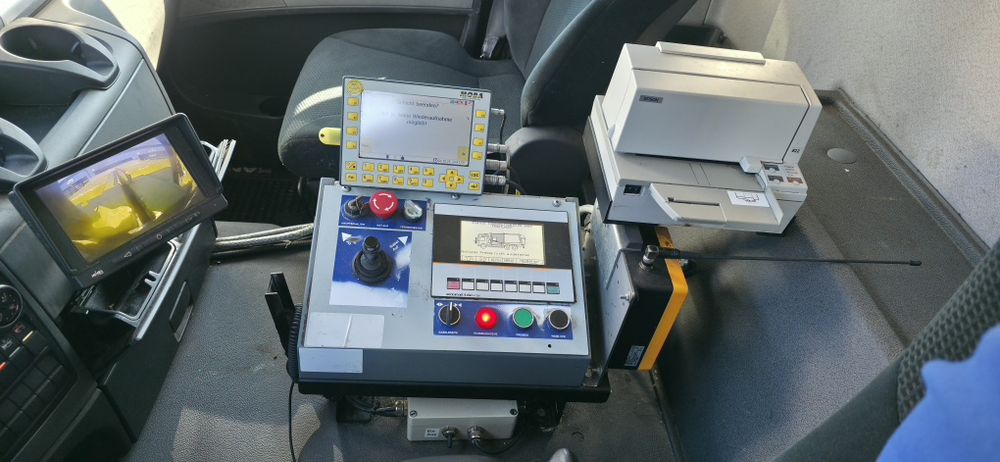 Sterowanie śmieciarki HEIL elektronika waga drukarka