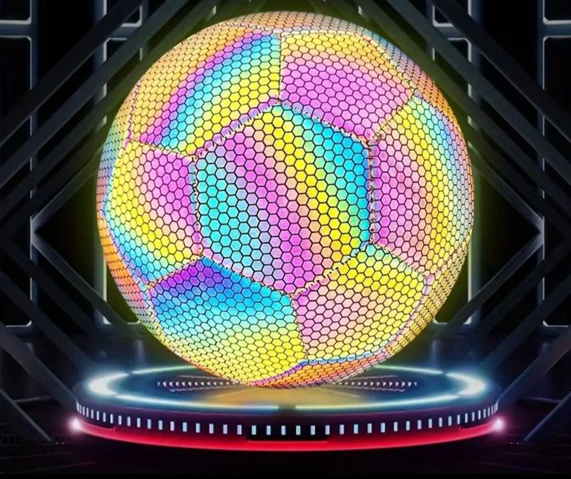 М'яч який світиться у темряві 5 розмір для асфальту