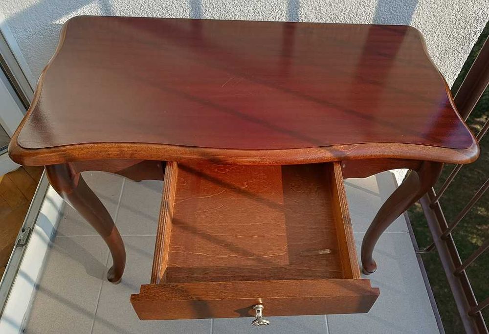 konsola ludwikowska z szufladą