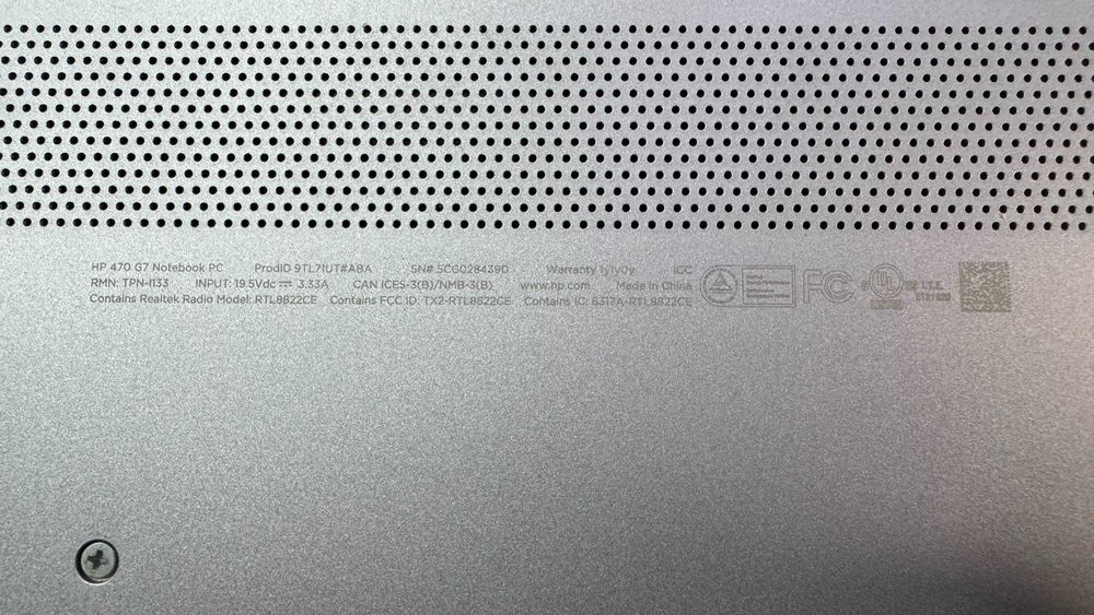 Ноутбук 17 HP 470 G7 i7-10510U/16Gb/512g FHD IPS (Магазин)