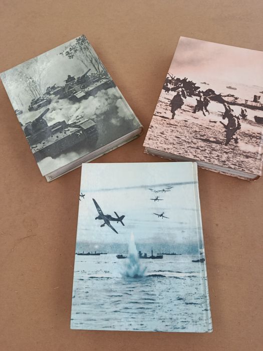 Três belíssimos livros da segunda guerra mundial