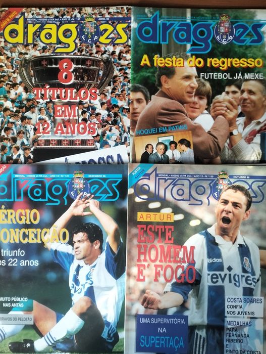 Antigas Revistas Dragões FC Porto