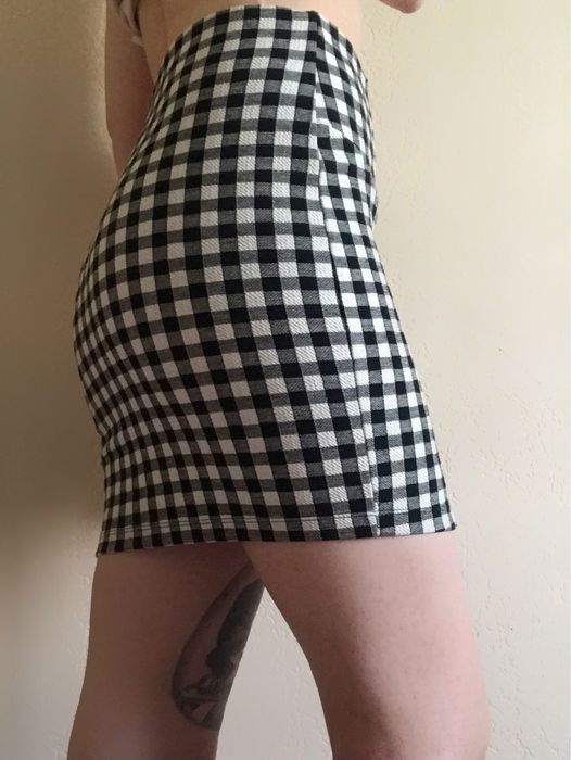 Спідниця у клітинку Stradivarius