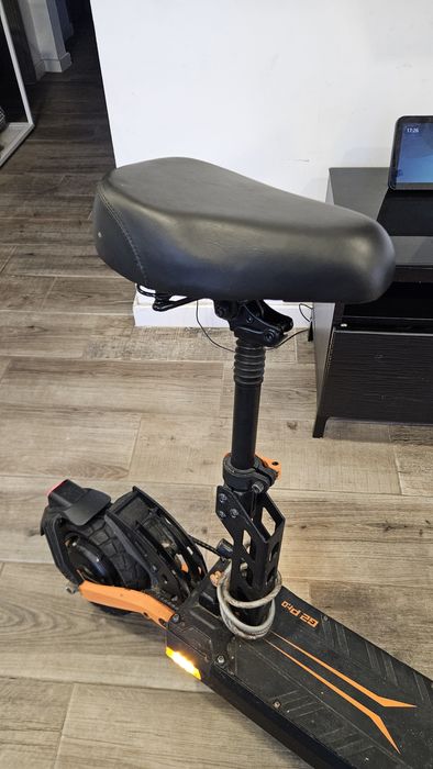 Trotinete elétrica kukirin g2 pro com banco e painel led , troco